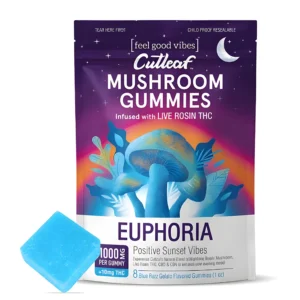 Cutleaf Mushroom Gummies for sale in stock, Live Resin Gummie online available at best discount prices, Buy 10 mg Gummies, Live resin mushroom gummy