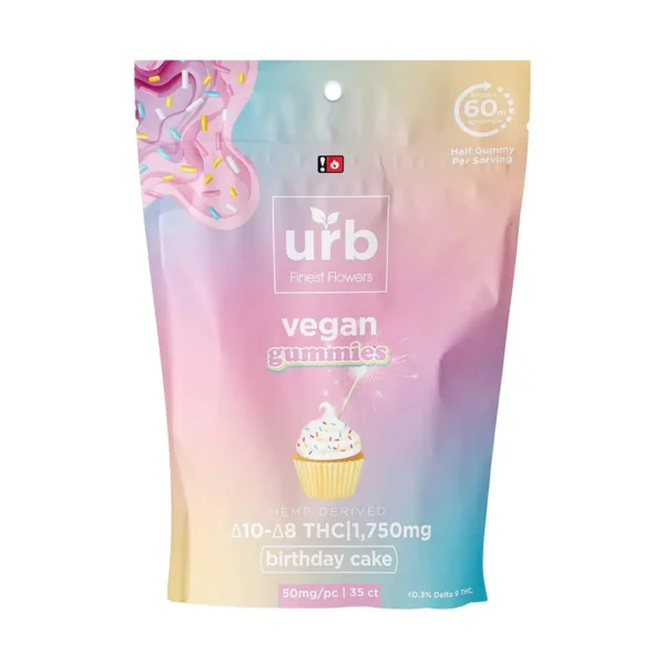 urb Vegan Gummies 10MG for sale in stock, Live Resin Gummie online available at best discount prices, Buy 10 mg Gummies, Live resin mushroom gummy